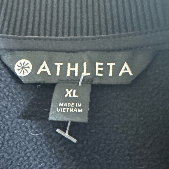 Athleta Ridge Full Zip Womens Jacket XL Long Sleeve Stretch Activewear - Picture 5 of 11